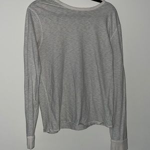 J Crew Medium Long sleeve T shirt with black stripes